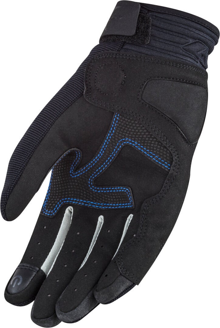 LS2 All Terrain perforerede Ladies Motocycle Handsker sort/blå L Figur 2