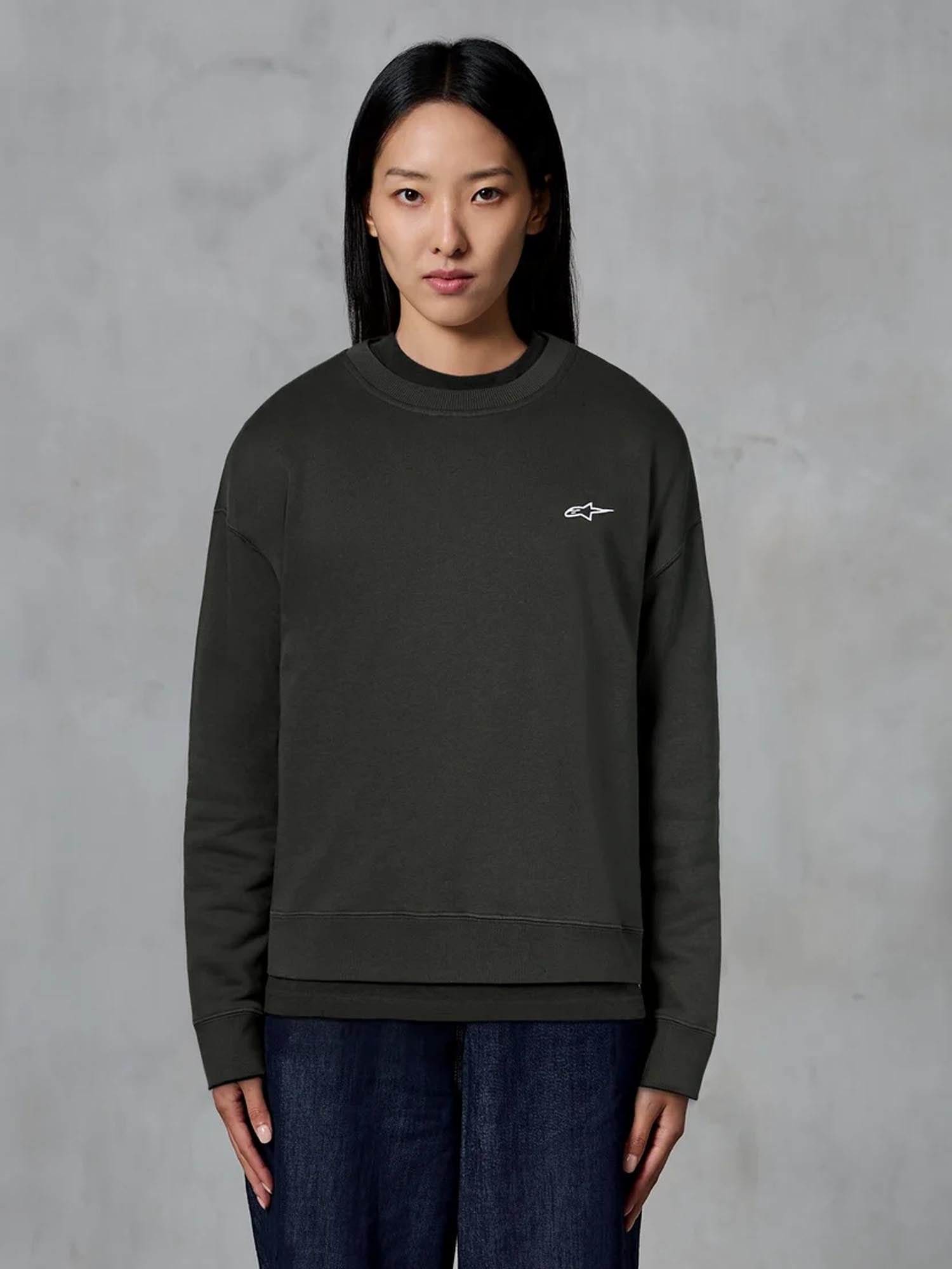 Alpinestars Essentials Ageless Crew Sweatshirt off schwarz S Abbildung 7