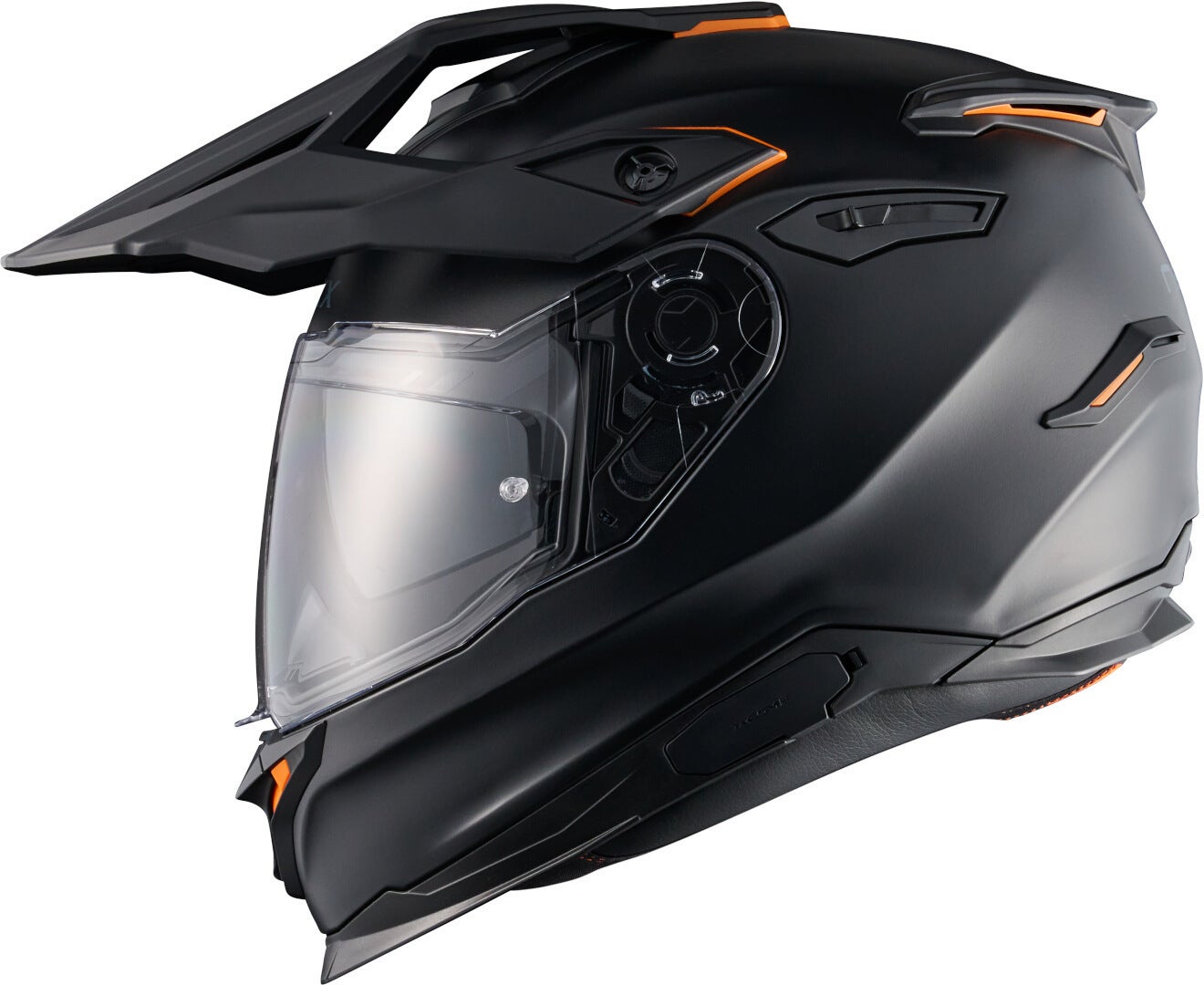 Side view of Nexx Y.TRAVL Plain Motocross Helmet