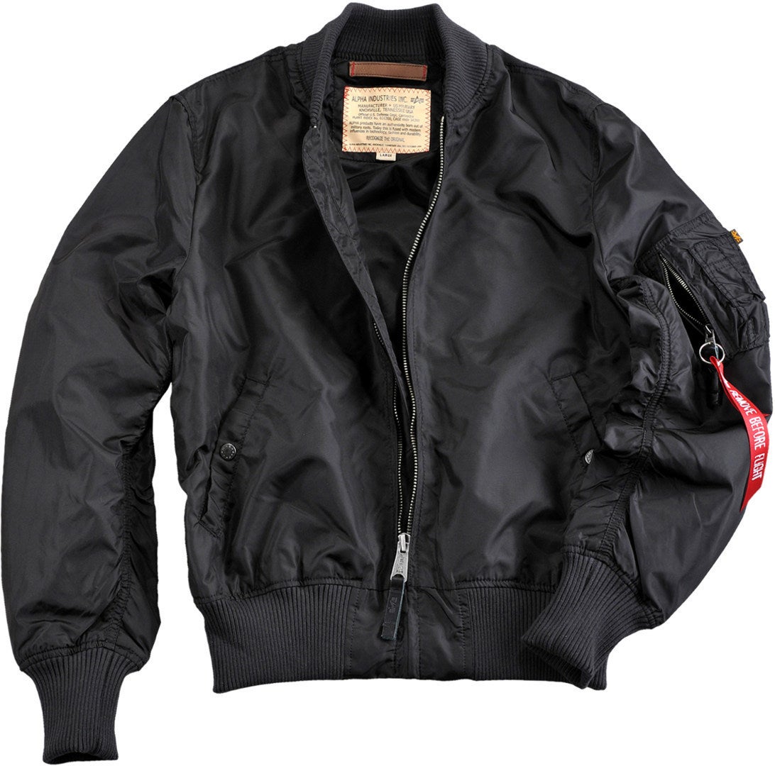 Alpha Industries MA-1 TT Bunda černá XXL Obrázek 1