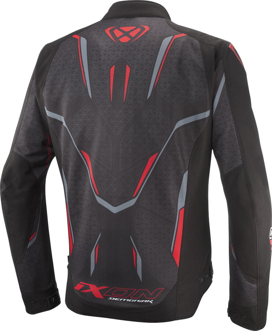 Ixon Demoniak Motorcycle Textile Jacket black/red L Figure 10