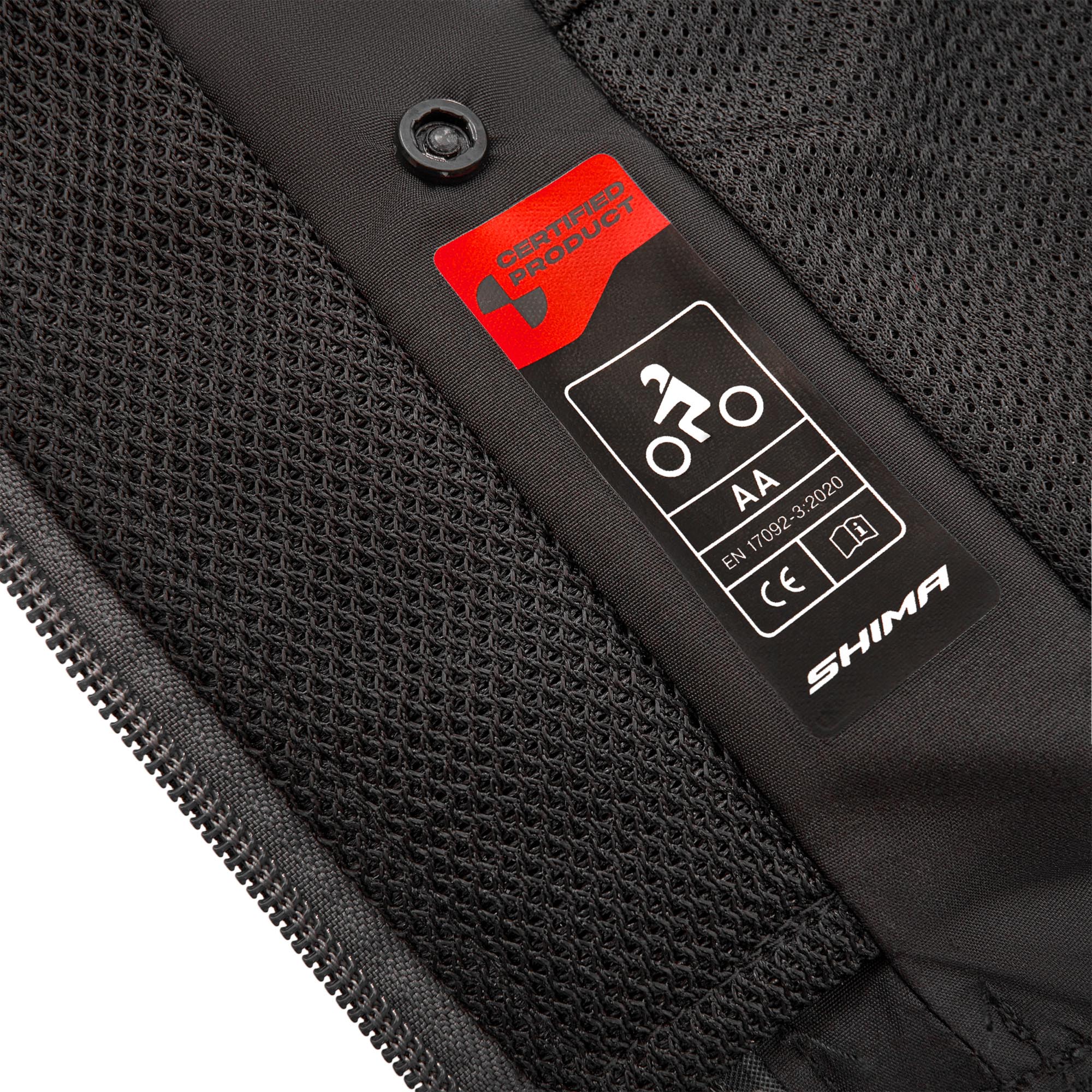 SHIMA Tracker Motorrad Textiljacken schwarz M Abbildung 22