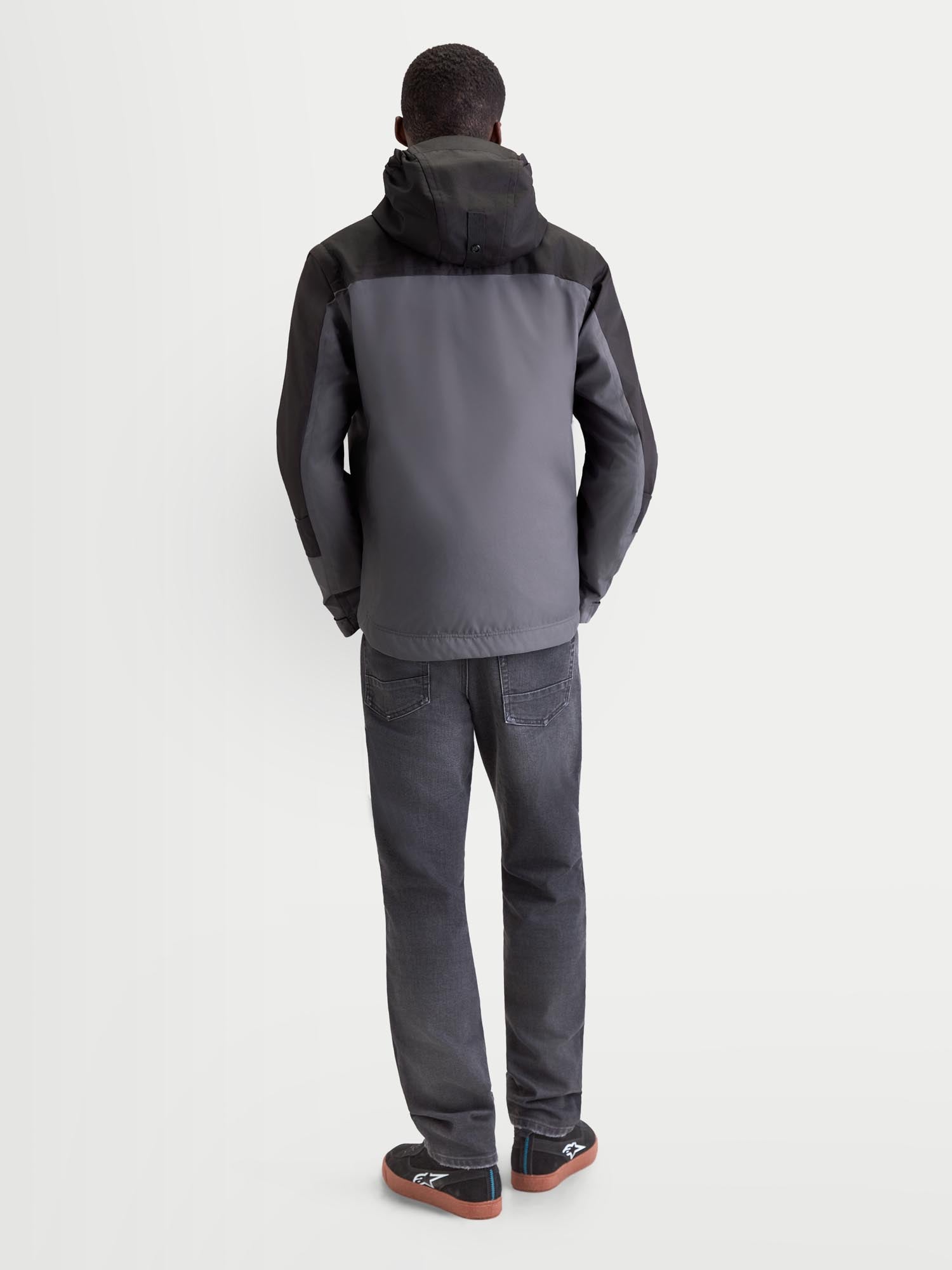 Alpinestars Morfex Parka Nepromokavá textilní bunda pro motocykl Černá/šedá 2XL Obrázek 7