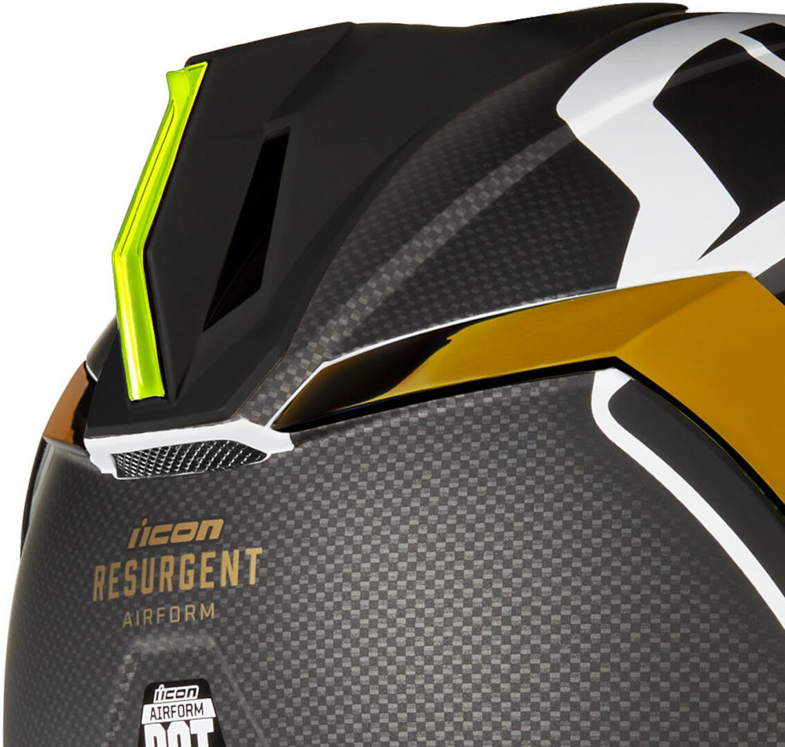 Icon Airform Speedfin de înlocuire Negru/Verde Figura 2
