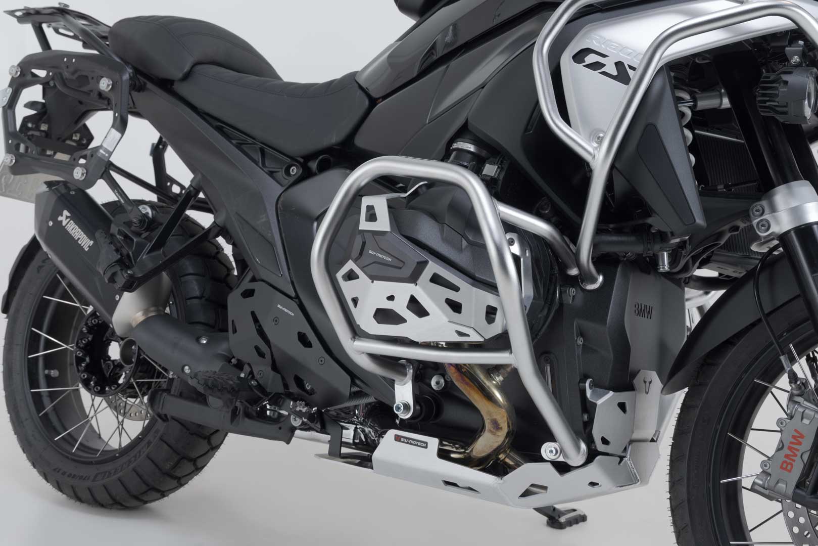 SW-Motech Cylinderskydd - Svart/Silver. BMW R 1300 GS, R 1300 R/RS. Figur 2