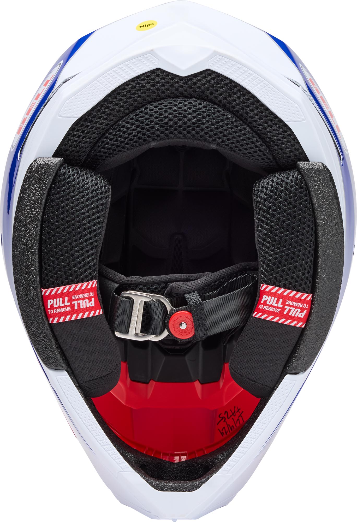 Side view of Bell Moto-10 MIPS Falcon Motocross Helmet