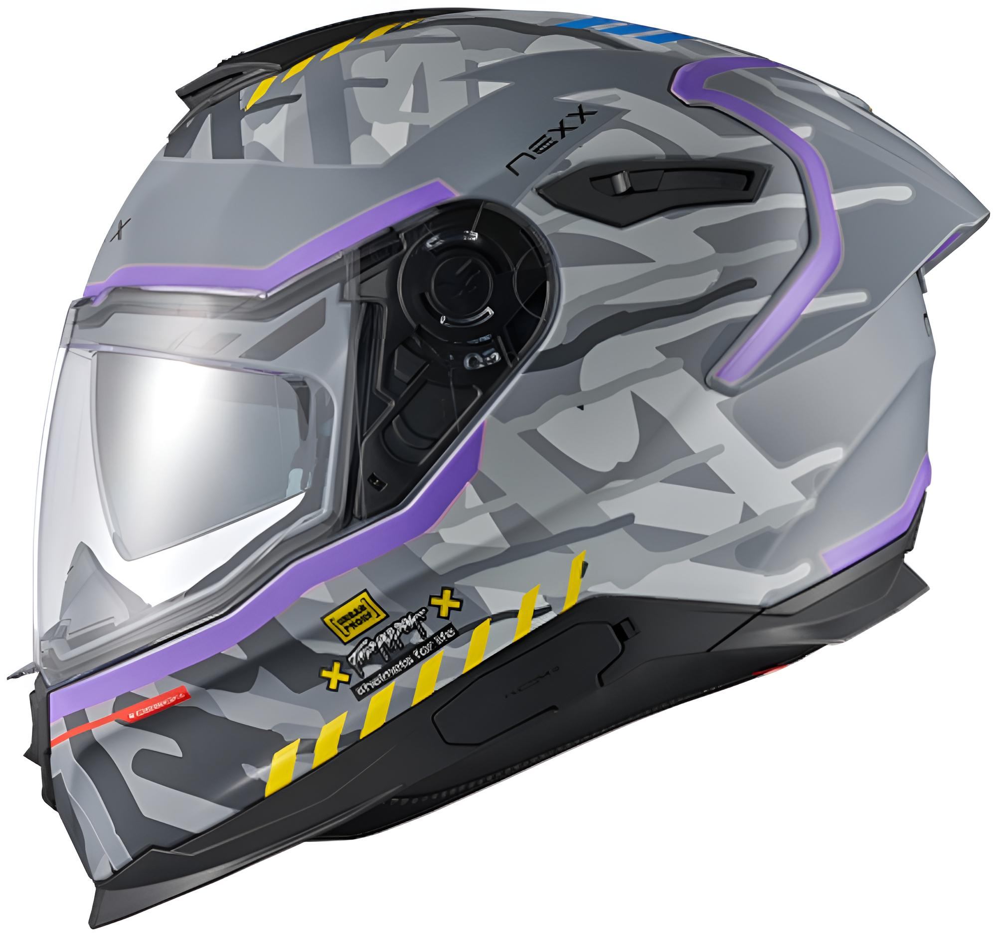 Nexx Y.100R Urbangram Helm grau M (57/58) Abbildung 2
