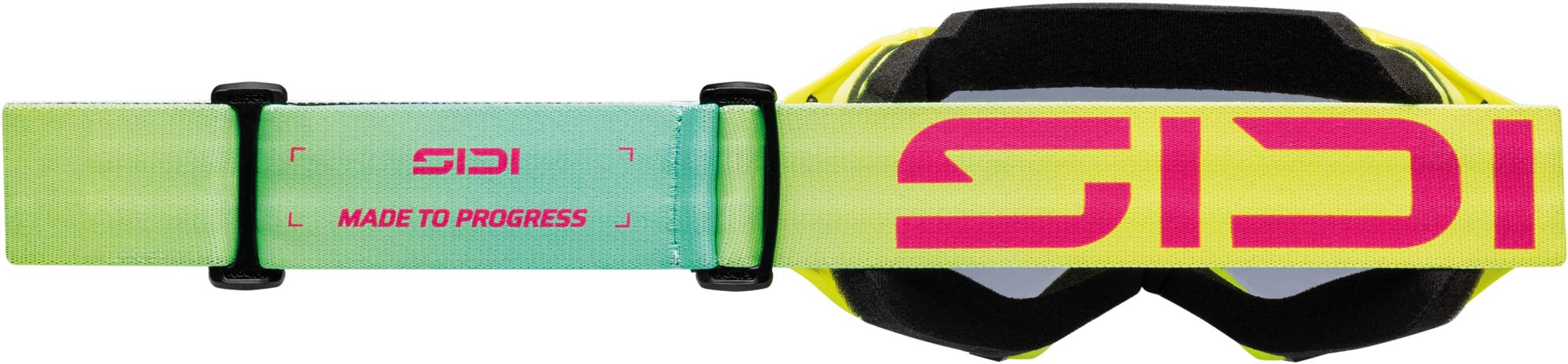 Sidi Gravix Smoke Motocrossbril Geel/Groen Figuur 2