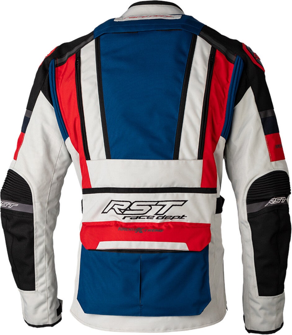 RST Pro Series Adventure-Xtreme Motorcycle Textile Jacket white/blue/red 3XL Figure 2