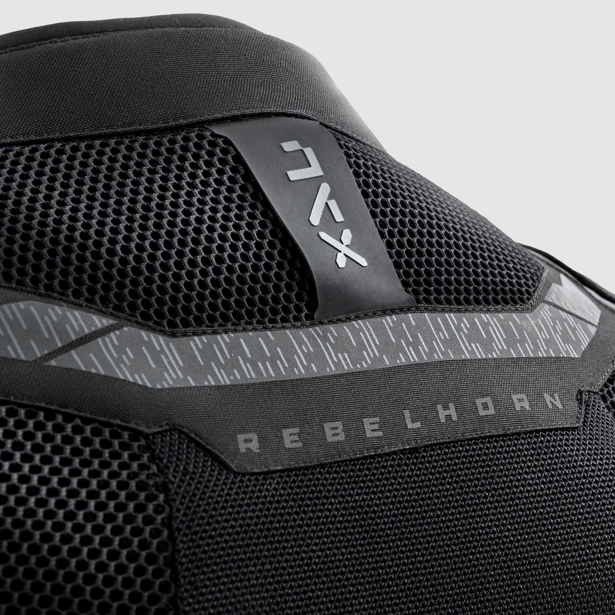 Side view of Rebelhorn Jax waterproof Motorcycle Textile Jacket