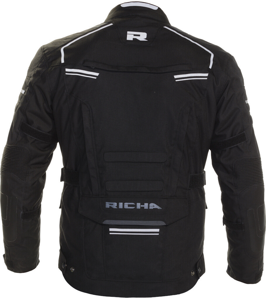 Richa Touareg 2 waterproof Motorcycle Textile Jacket black L Figure 2