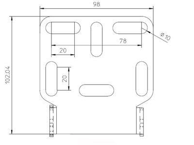 HIGHSIDER Universal Halter Typ 2, schwarz Figura 2