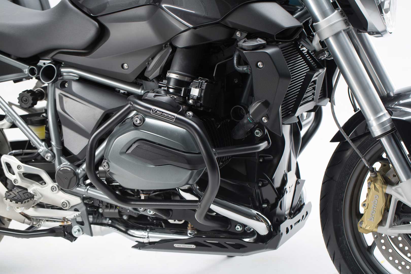 SW-Motech Crash bar - Negru. BMW R1200R / R1200RS (14-18). Figura 3
