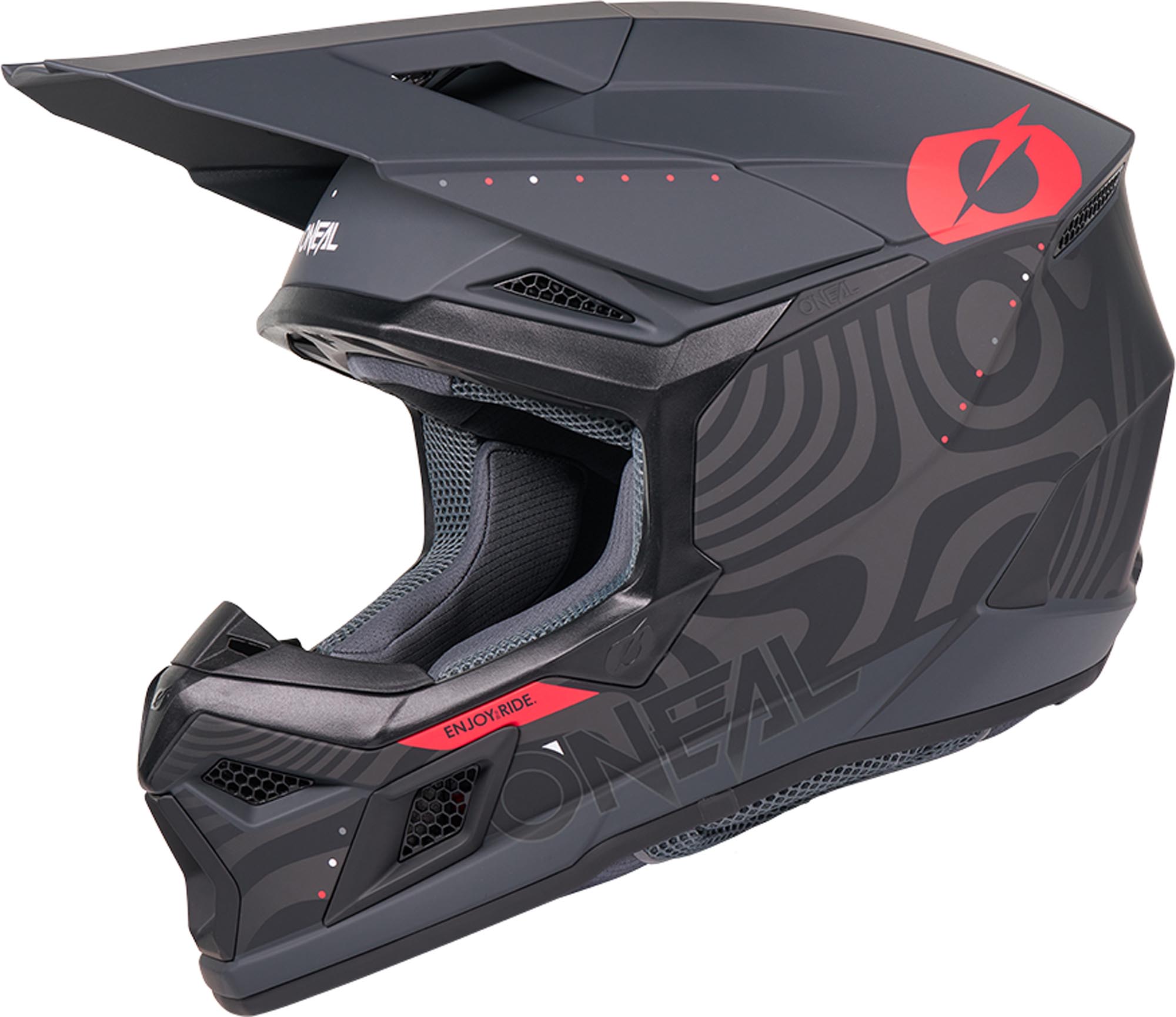 Oneal 3SRS Nova Casco da motocross nero S (55/56) Figura 2