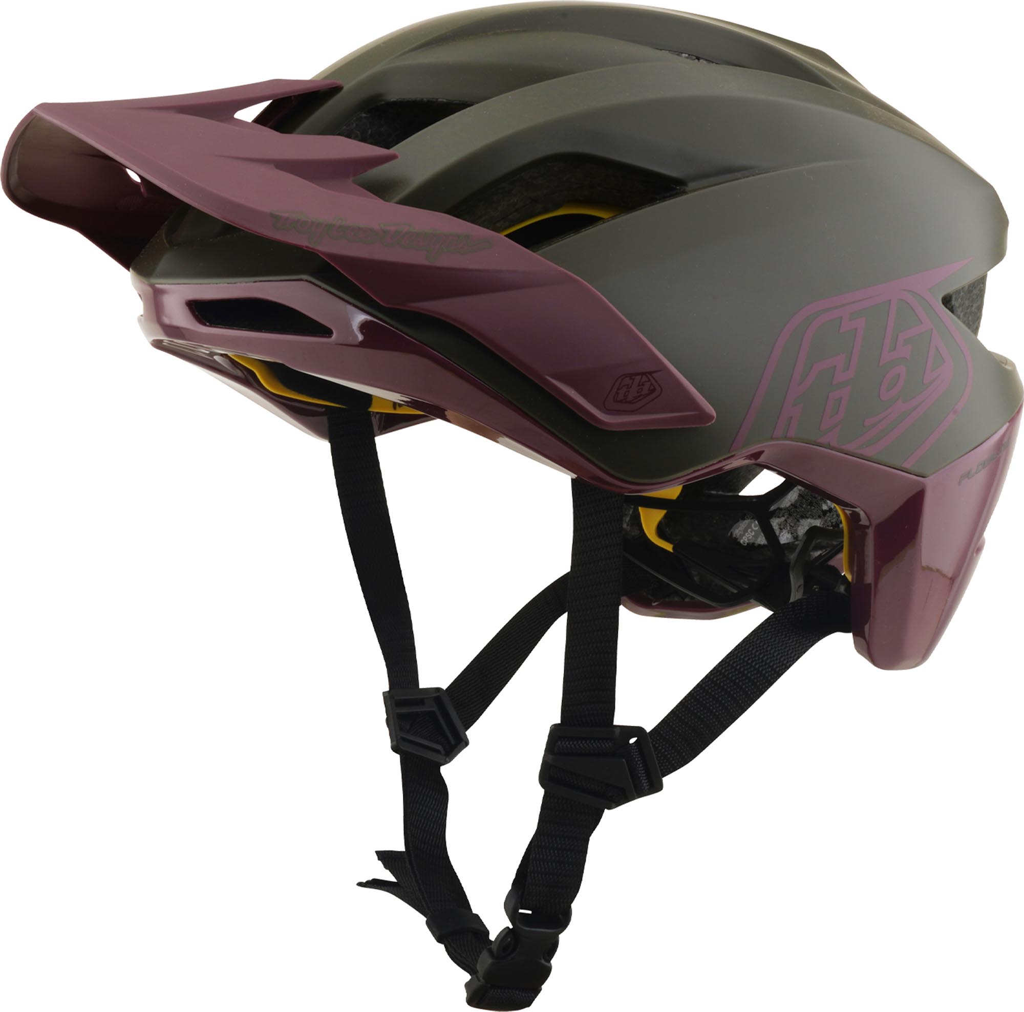 Troy Lee Designs Mips Flowline Point Cască de bicicletă Olive matt XL-XXL (60/63) Figura 1