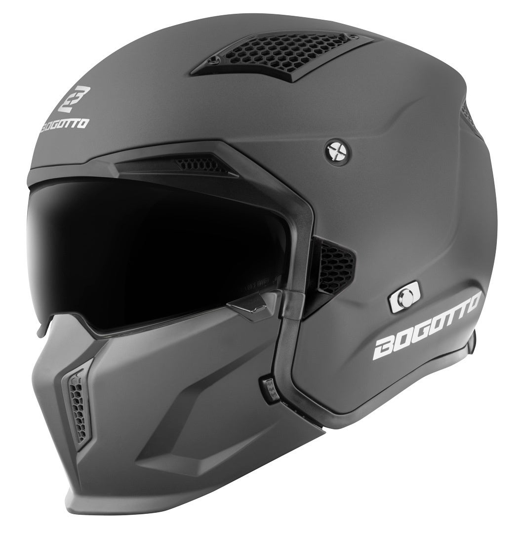 Bogotto Radic Casque Noir mat S Figure 1