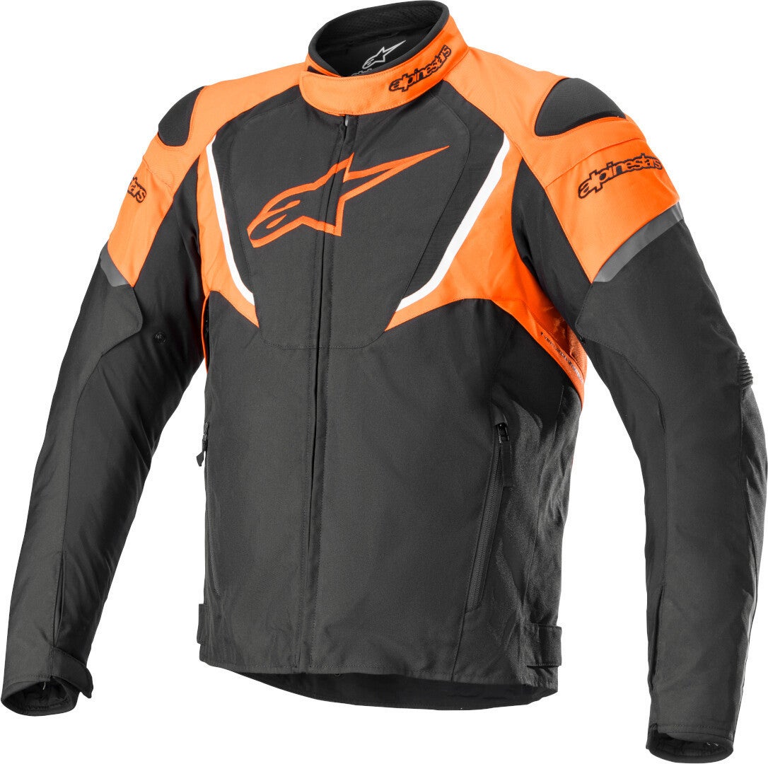 Alpinestars T-Jaws V3 Waterproof Motorcycle Textile Jacket orange/black L Figure 1