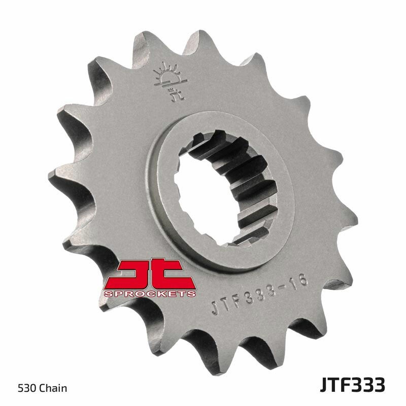 Engrenagens JT Roda dentada 14 dentes de aço padrão não 530 tipo 333 Figura 1