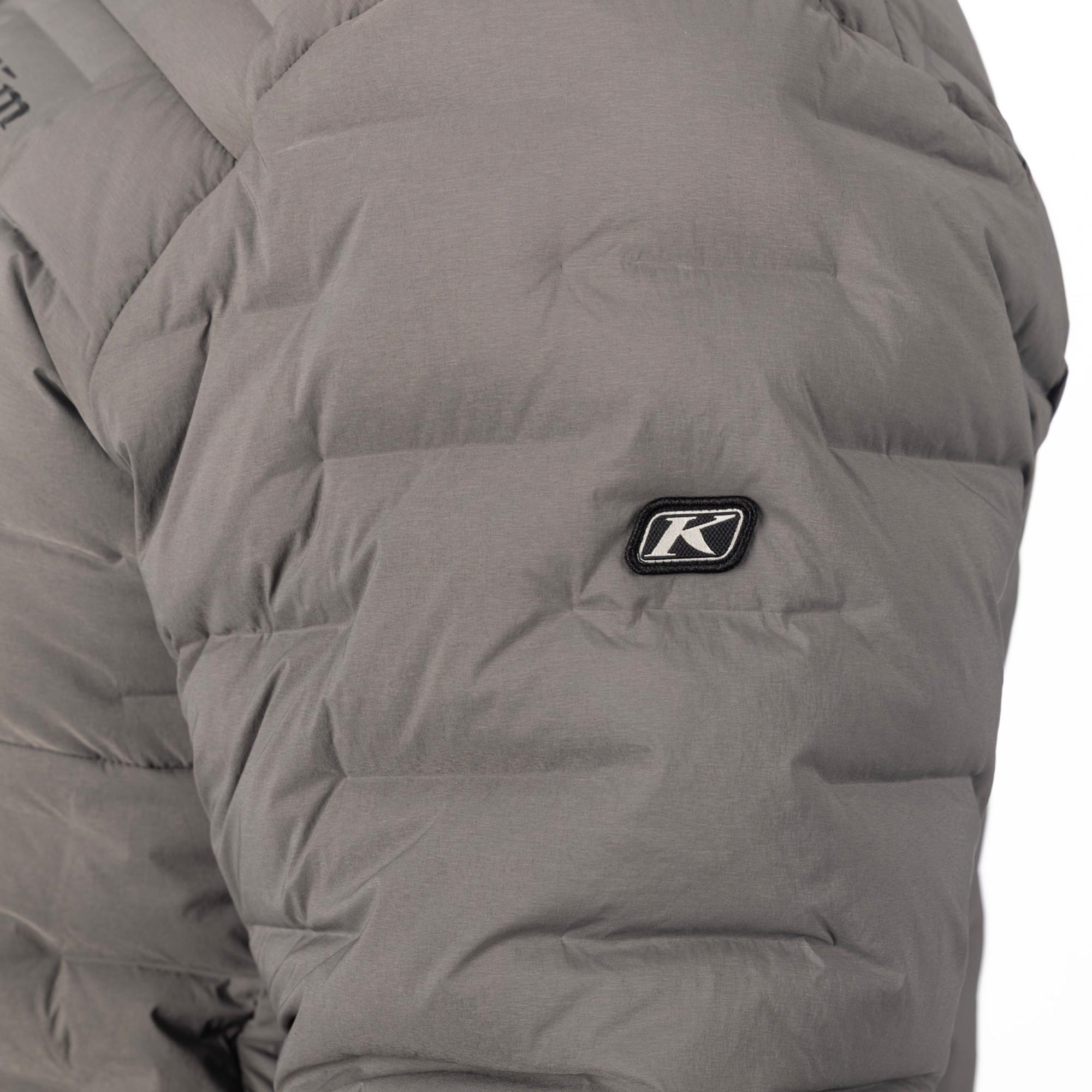 Klim Boulder Stretch Down Hooded Jacket grey L Figure 6