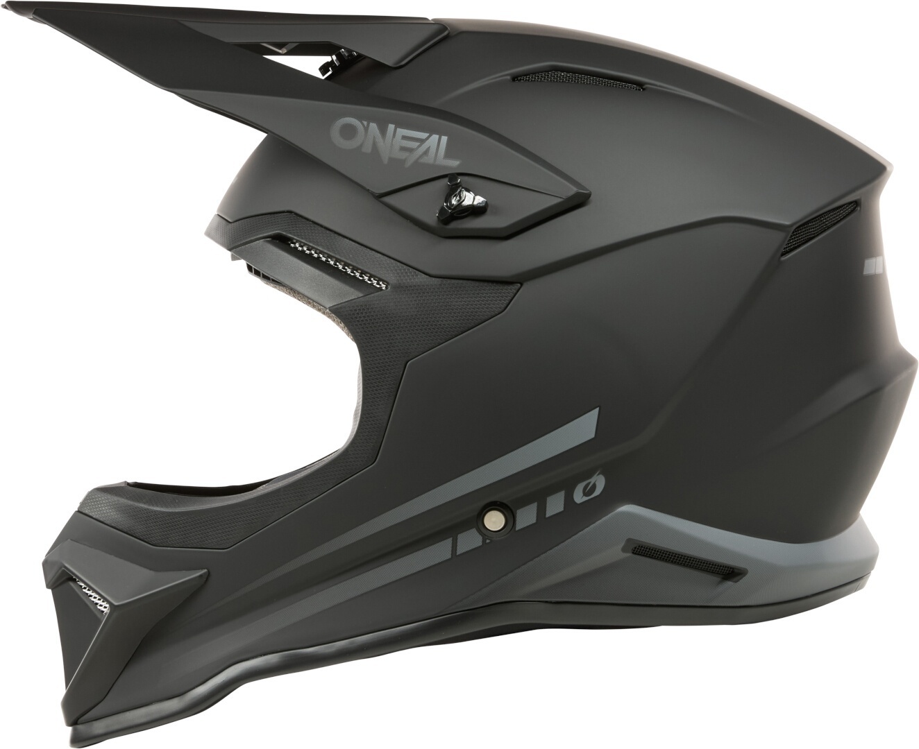 Oneal 1SRS Solid Capacete de motocross Black Matt M Figura 5