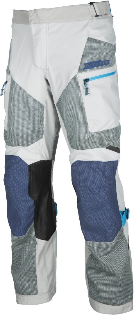Klim Baja S4 2025 Enduro Enduro Mesh Motorcycle Textile Pants grey/blue 32 Figure 1
