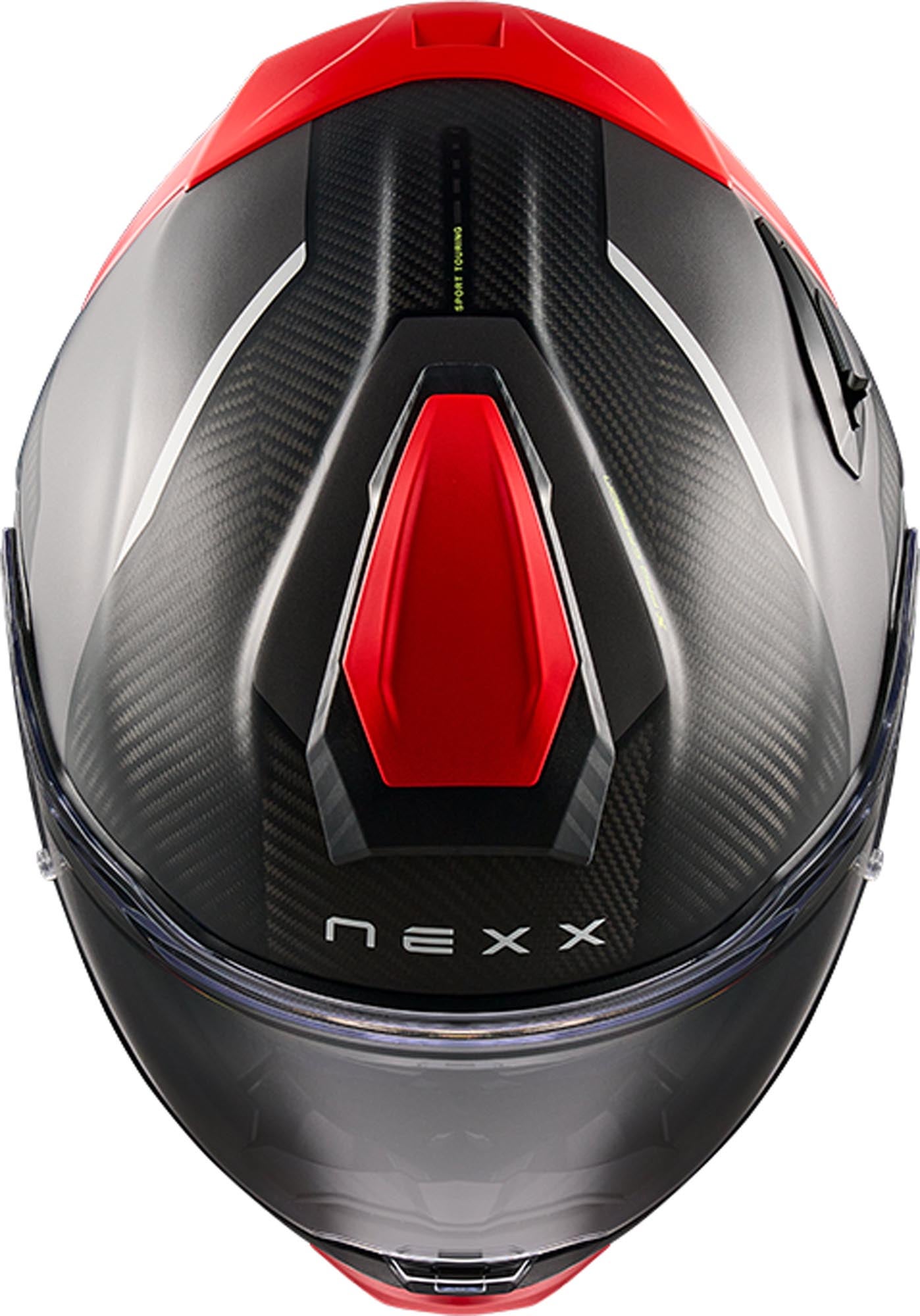 Nexx X.TR Rush Carbon Casco nero/rosso XXS (51/52) Figura 4