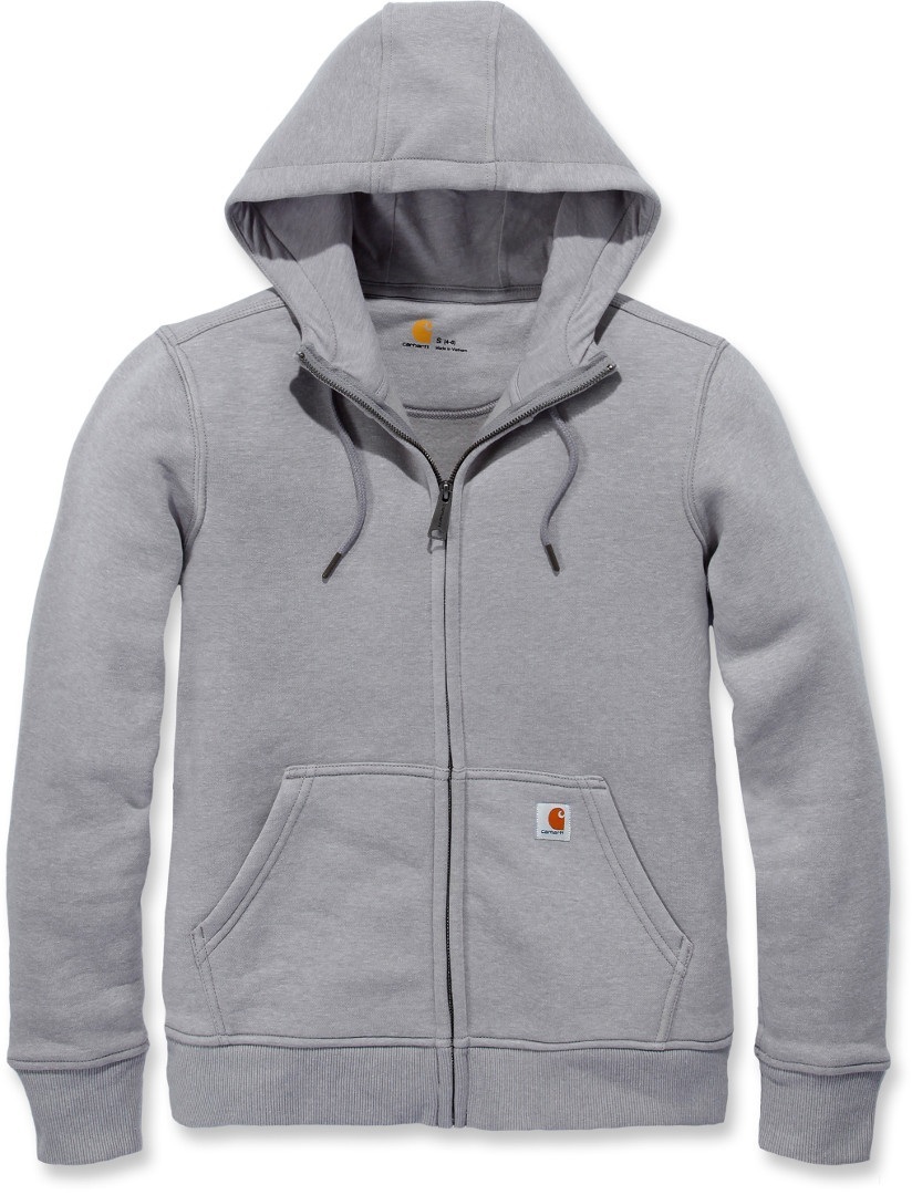 Carhartt Clarksburg Full Zip Hanorac pentru doamne Gri deschis XS Figura 1