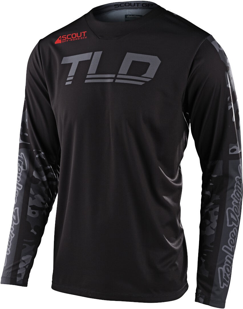 Troy Lee Designs Scout GP Recon Camo Motocross Jersey L Abbildung 1
