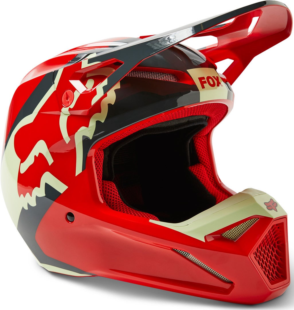 FOX V1 Xpozr Motocross Helmet red L (59/60) Figure 1