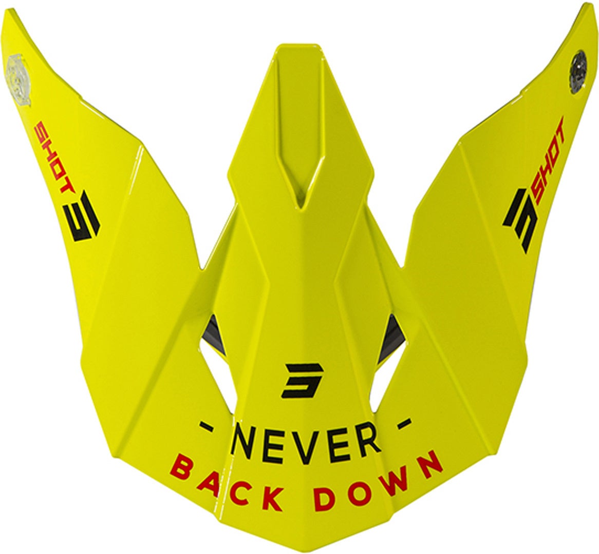Shot Furious Storm Pico do Capacete Infantil amarelo Figura 1