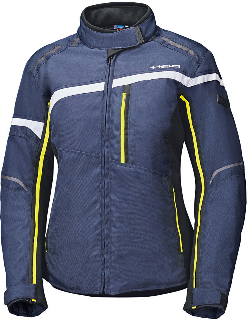 Held Silara imperméable dames moto textile veste bleu/néon-jaune L Figure 1
