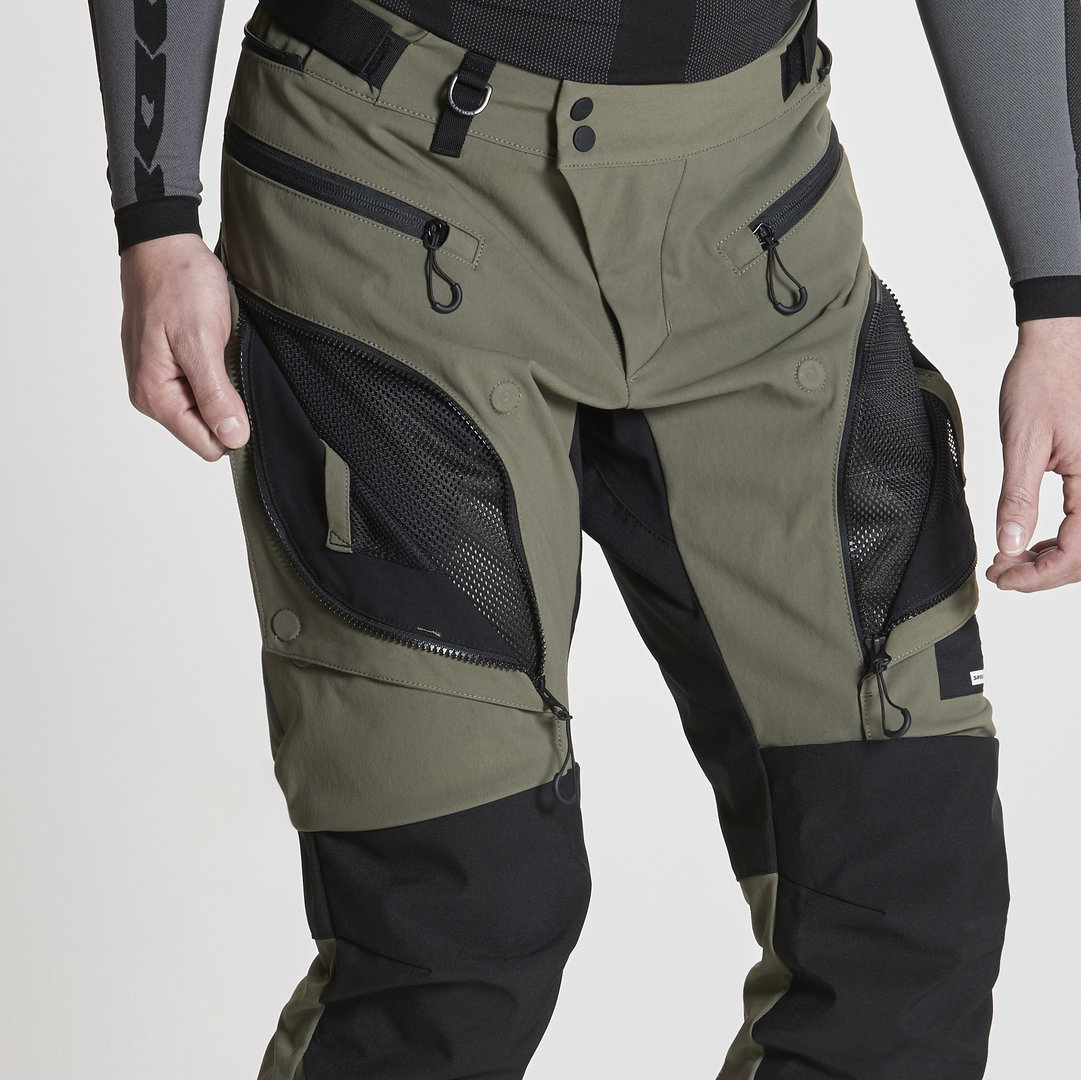 Spidi Frontier Motorcycle Textile Pants black/olive XL Figure 4