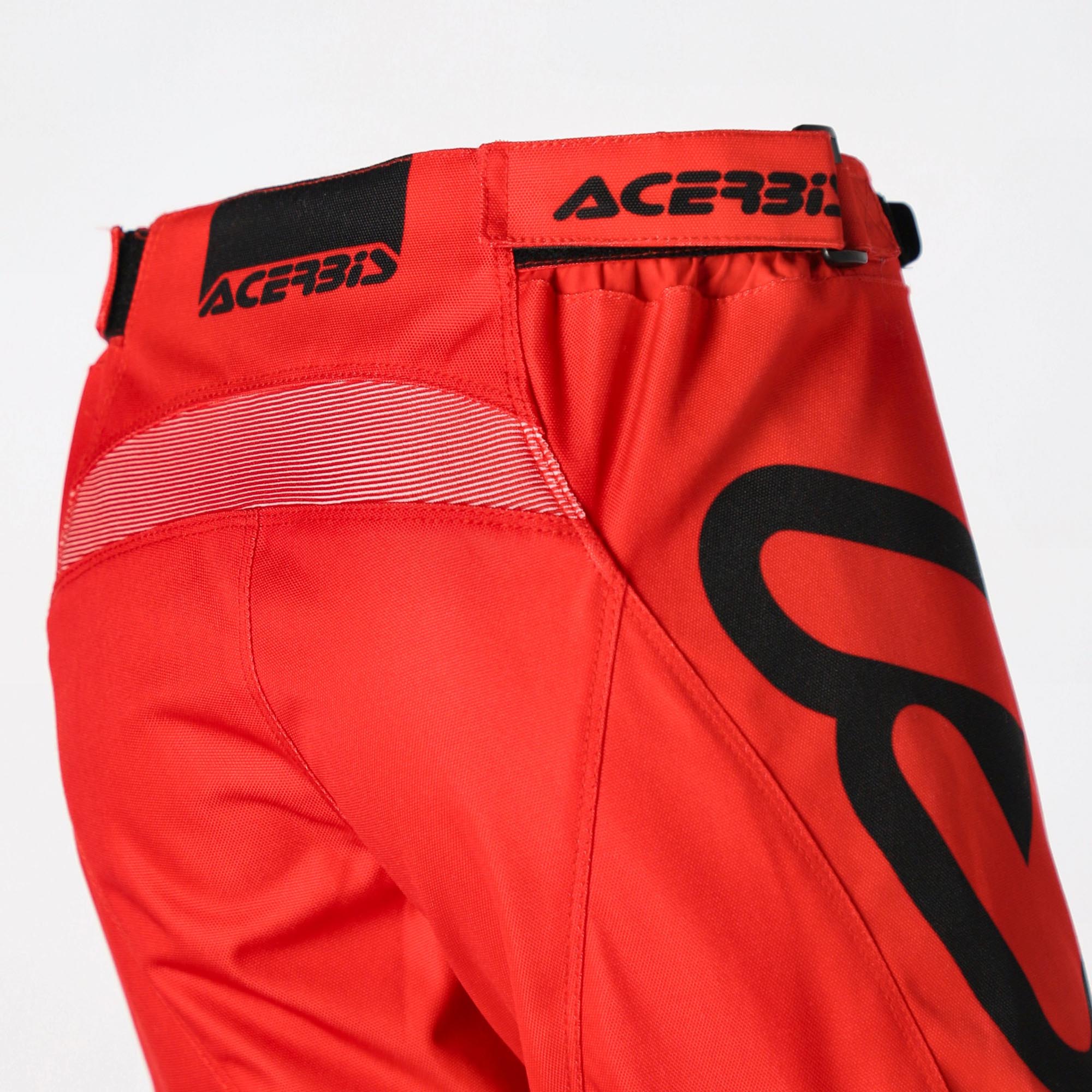 Acerbis MX Linear Logo Ungdoms motocrossbukser rød/sort 22 Figur 8