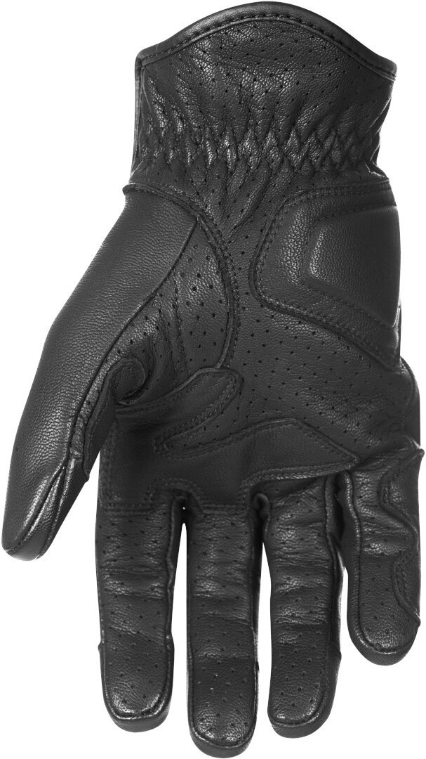 Side view of Pando Moto Ivy perforated Motorcycle Gloves