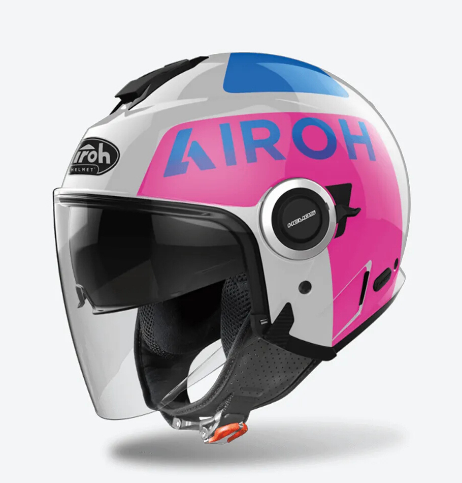 Airoh Helios Up Capacete a jato Cinza/Rosa MS (56) Figura 1