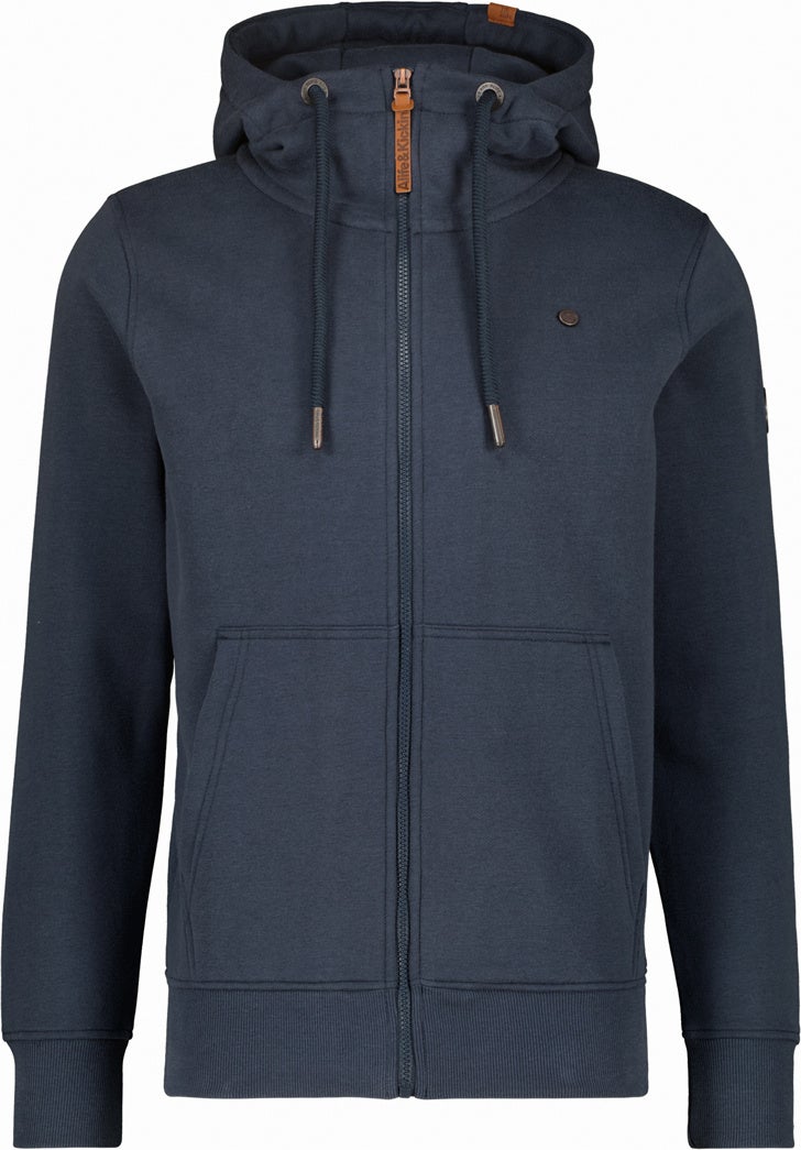 Alife And Kickin TrasherAK A Zip Hoodie Zip Hoodie dark blue XL Figure 1