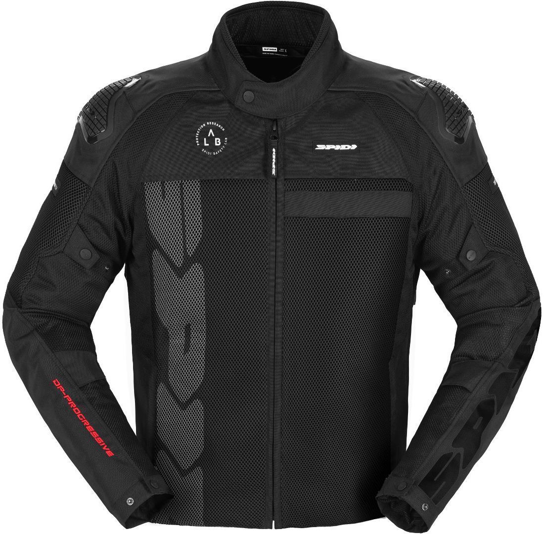 Spidi Progressive Net WindOut Giacca tessile moto nero/grigio L Figura 1