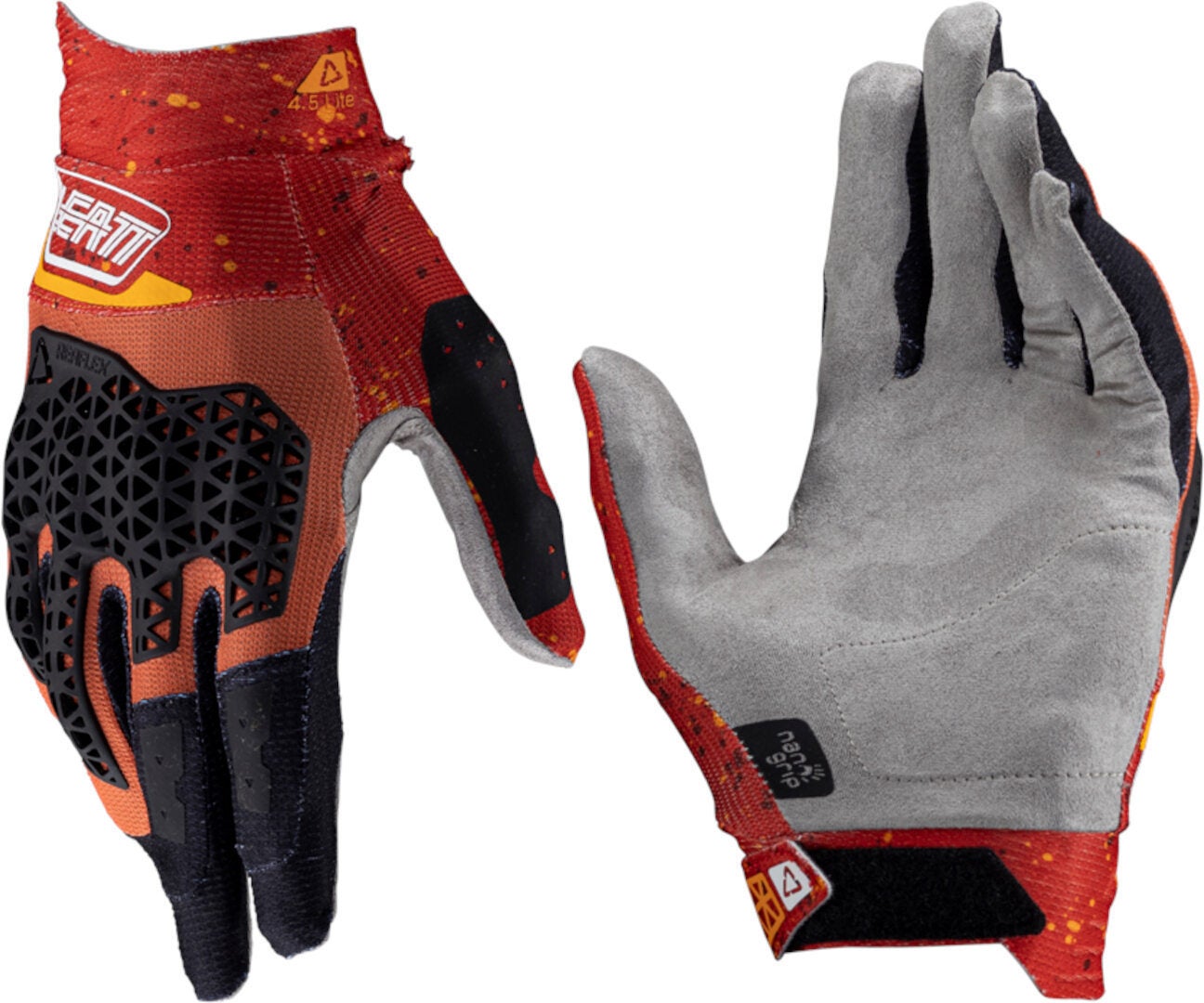 Leatt 4.5 Lite 2025 Motocross handsker sort/orange XL Figur 4