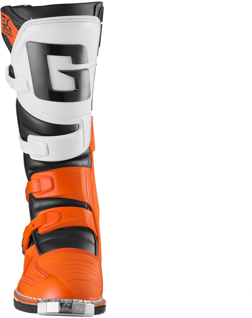 Gaerne GX-1 Goodyear Motocross stövlar orange/vit 42 Figur 8