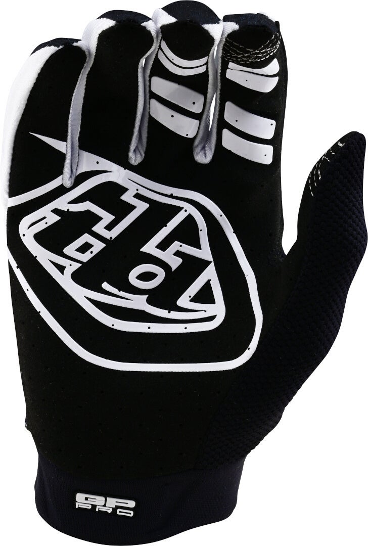 Troy Lee Designs GP Pro Solid Unge motocross handsker Sort/hvid XL Figur 2