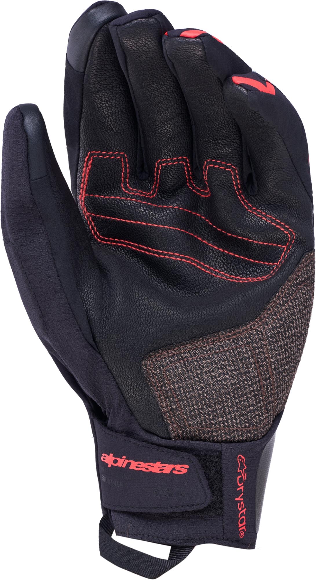 Alpinestars Harok Pro Drystar XF vanntette motorsykkelhansker svart/grå/rød XL Figur 2