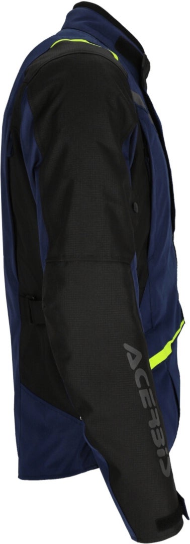 Acerbis CE X-Travel Waterproof Motorcycle Textile Jacket blue/yellow M Figure 7