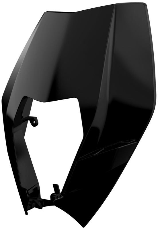 POLISPORT Placa de farol preto KTM EXC/EXC-F Figura 3