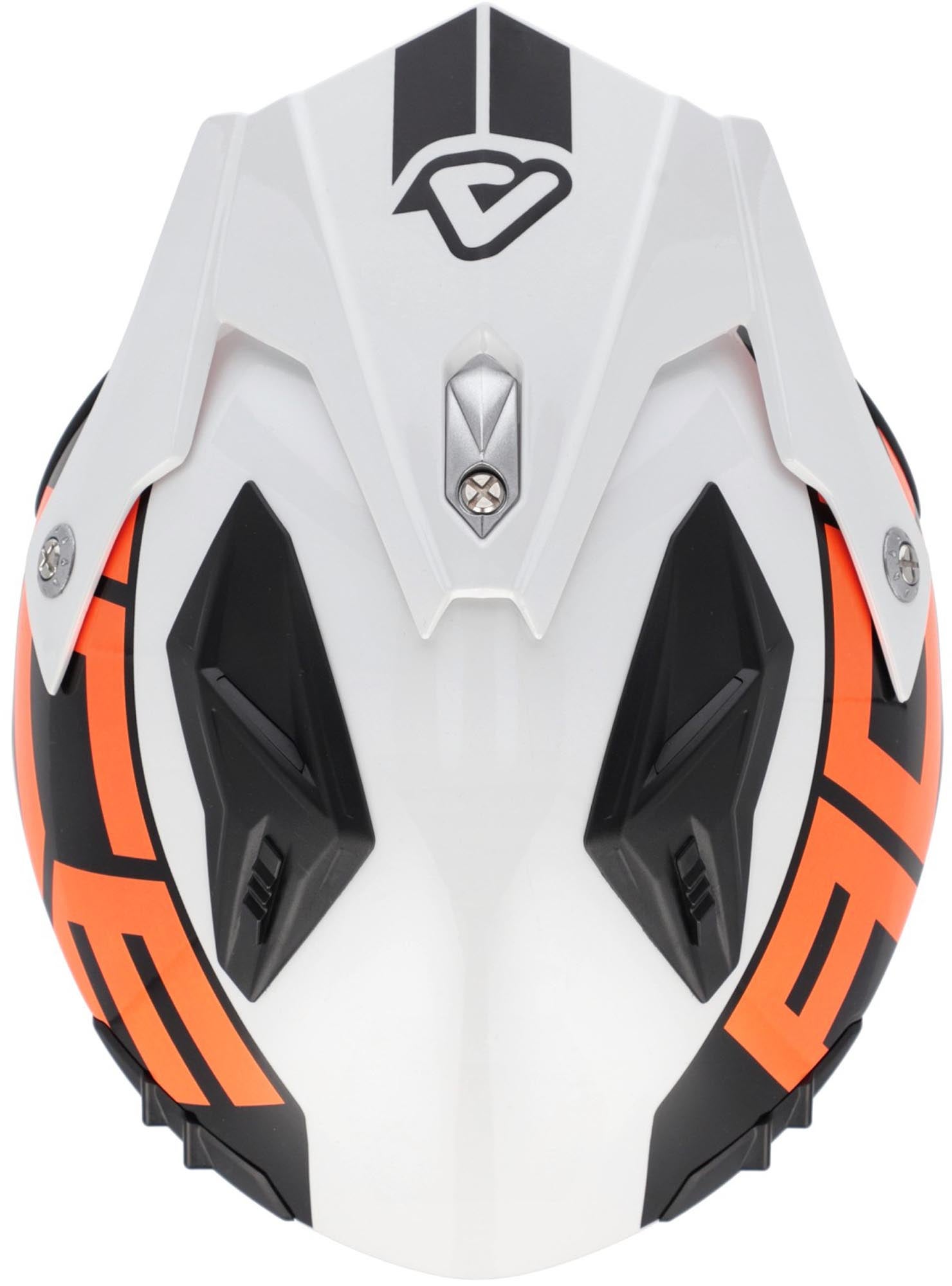 Acerbis Aria Sport Jethelm weiß/orange L (59) Abbildung 5