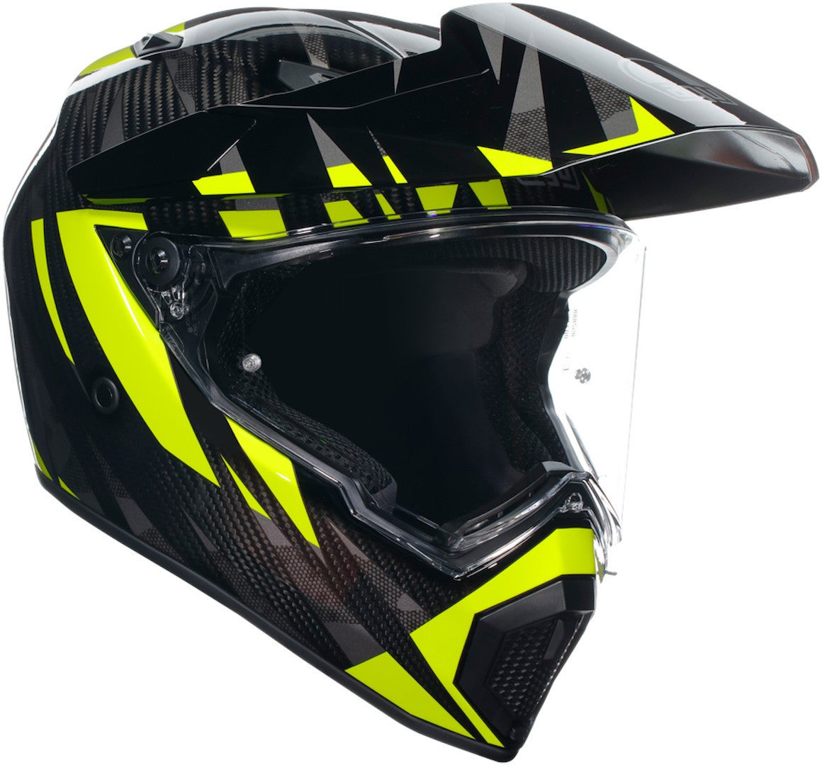 AGV AX-9 Steppa Capacete preto/cinza/amarelo XL (61/62) Figura 1