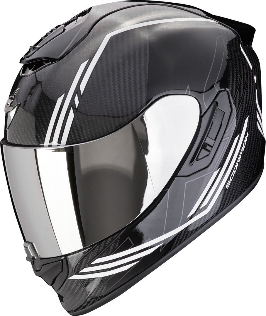 Scorpion Exo-1400 Evo 2 Carbon Air Reika Casco Bianco/nero S (55/56) Figura 1