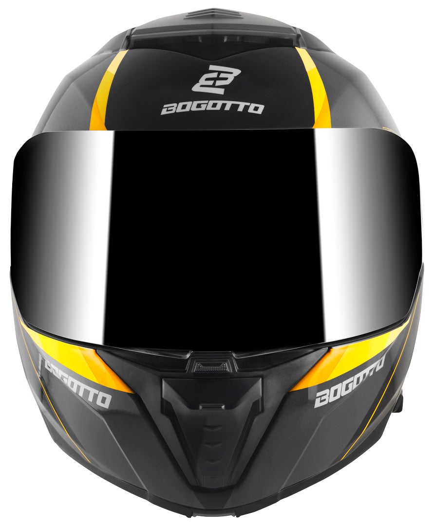 Bogotto FF404 Ezion Casque modulable noir/jaune L Figure 5