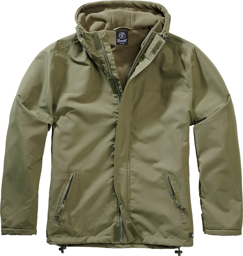 Brandit Windbreaker Frontzip Jacket olive 7XL Figure 1