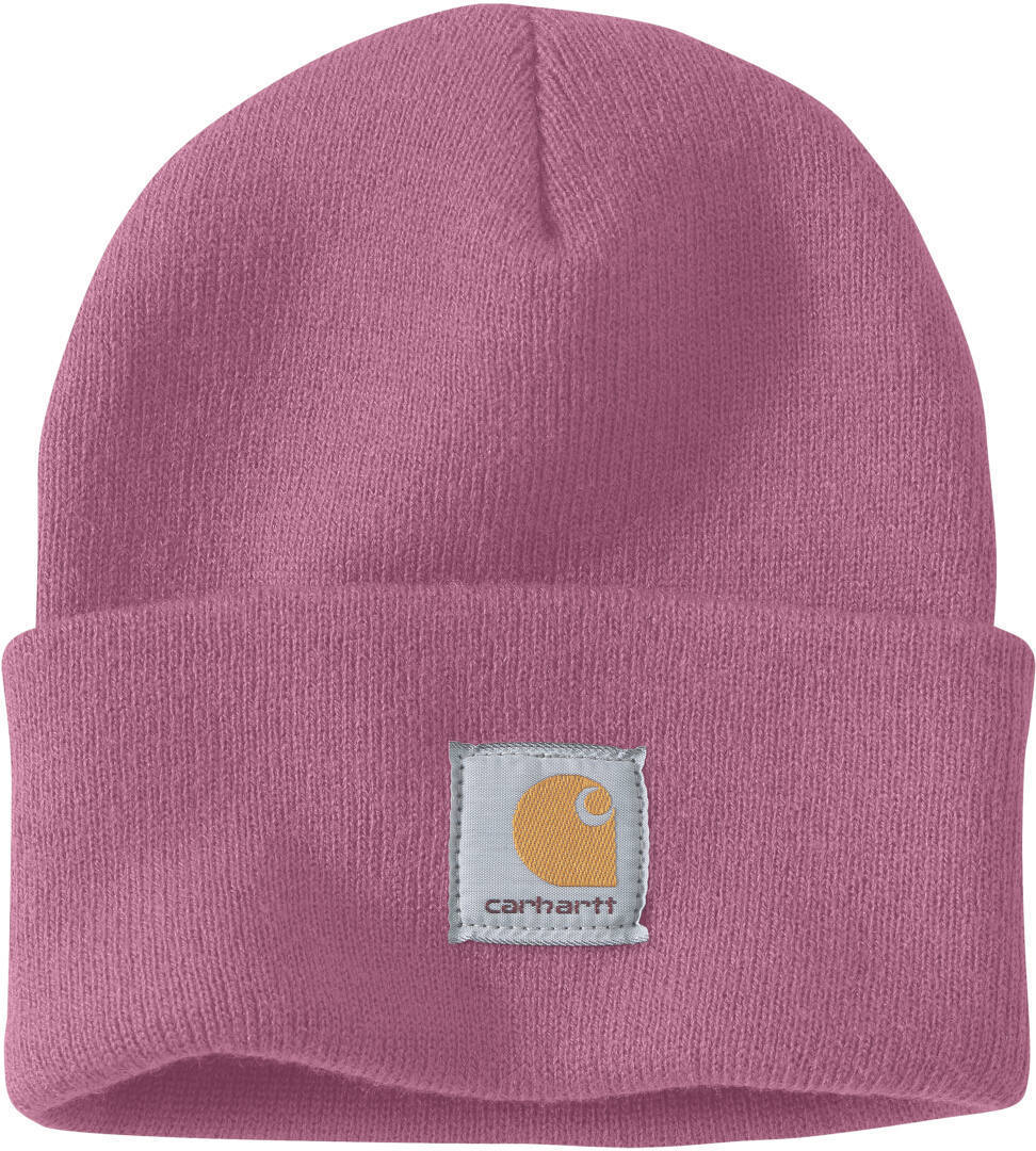 Carhartt Knit Cuffed Gorro rosa Figura 1