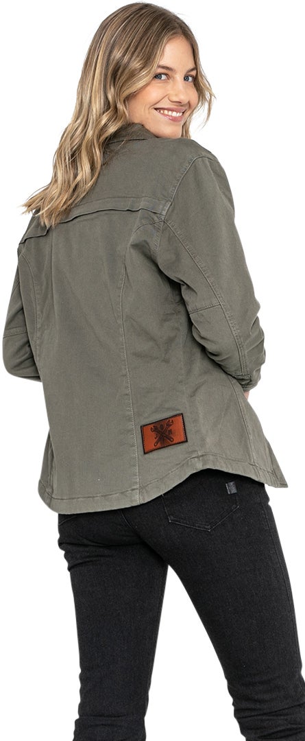John Doe Motoshirt XTM Dámská košile olive M Obrázek 13